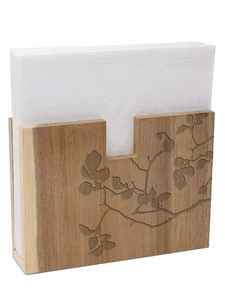 Anneaux de serviette en bois faits à la main de qualité supérieure, design élégant et classique, porte-serviettes décoratif, artisanat SAMI, durables - Product Image 3