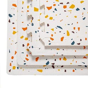 DONGHANG OEM vente en gros de tapis de jeu en EVA à motifs terrazzo, interverrouillable, stratifié, imperméable, isolant thermique pour la décoration de la maison des bébés - Product Image 2