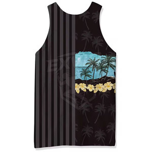 Camiseta sin Mangas Personalizada para Hombre, Sublimada, de Secado Rápido, para Gimnasio, para Adultos - Product Image 2