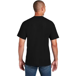 T-shirt en coton de haute qualité pour hommes, manches courtes, design simple avec motif formel - Product Image 3