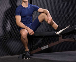 Camiseta de entrenamiento de compresión de manga corta para hombre, Camiseta deportiva de secado rápido, ropa de entrenamiento de capa Base atlética para correr en el gimnasio - Product Image 3