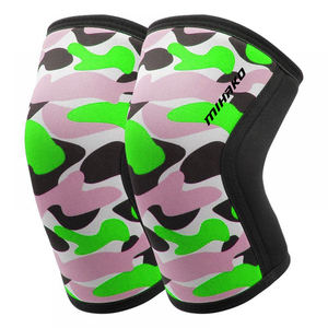 อุปกรณ์พยุงเข่านีโอพรีนยาว30ซม. 7มม. อุปกรณ์พยุงข้อเข่ายืดหยุ่นอุปกรณ์ป้องกันเข่าสำหรับฤดูใบไม้ผลิ - Product Image 2