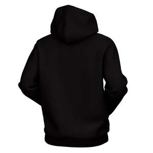 Sweat à capuche respirant de haute qualité pour homme, 100% coton molletonné, imprimé par sublimation, avec poche et logo personnalisé, taille XS - Product Image 3