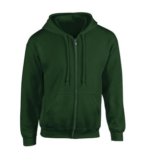 เสื้อสเวตเตอร์โอเวอร์ไซส์ผ้าคอตตอนแบบมีฮู้ดเปิดไหล่มีซิปคู่มีโลโก้ด้านหน้าสำหรับผู้ชายผ้าฝ้าย100% ออกแบบโลโก้ได้ตามต้องการ - Product Image 1