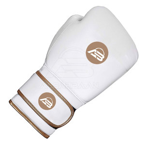 ปากีสถานผลิตถุงมือชกมวย ถุงมือหนัง PU ปักโลโก้ตามสั่ง สำหรับฝึกซ้อม - Product Image 6