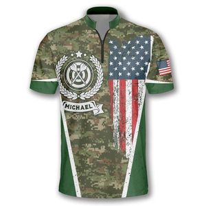 Maillots de jeu de fléchettes unisexes sublimés pour les tournois et les ligues, tissu doux et confortable avec des impressions de couleurs durables - Product Image 2