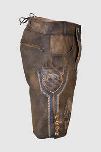 Lederhosen/trachten Bavarian กางเกง lederhosen หนังแท้สั้น2025 - Product Image 4