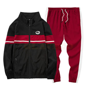 ชุดวอร์มผ้าทอคุณภาพพรีเมียมสำหรับผู้ชาย ผลิตจากโรงงาน ผลิตภัณฑ์คุณภาพสูง ระบายอากาศได้ดี เหมาะสำหรับฤดูหนาว สวมใส่สบาย น้ำหนักเบา - Product Image 3