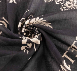 Pañuelos para adultos Nuevo diseño Bufandas cuadradas de calavera multifuncional Impresión digital Carta Dot Evento Bufandas para eventos - Product Image 4