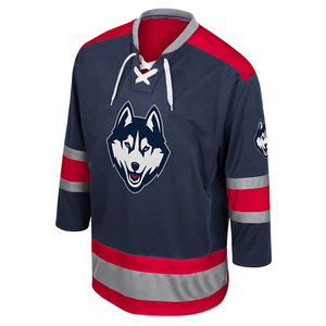 Jersey de Hockey sobre Hielo Personalizado para Hombre, Sublimado, Antiarrugas, de Secado Rápido, Transpirable, de Poliéster, con Nombre de Equipo Personalizado, Ropa Deportiva OEM - Product Image 1