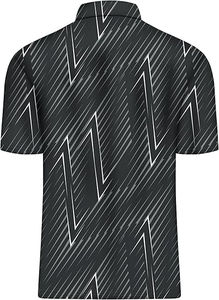 Camiseta de Manga Corta para Hombre, Estilo Gótico, Personalizada con Botones, Tejida, de Lona y Spandex, con Logotipo Personalizado, de Secado Rápido, en Oferta - Product Image 2
