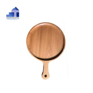 Plateau de service en bois naturel fait main, écologique, durable, moderne et luxueux pour la décoration de la cuisine des restaurants, Vietnam - Product Image 2