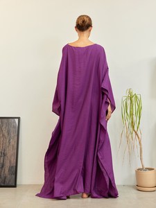 Nouveau caftan court en coton indien fait à la main pour femmes robes décontractées imprimées de luxe - Product Image 2