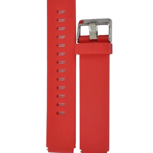 JD009 Bracelet en silicone unisexe de sport réglable de 20mm Bracelet en acier inoxydable confortable doux respirant résistant à l'eau - Product Image 1