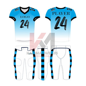 Los uniformes de fútbol americano personalizados de la mejor calidad diseñan su propio equipo profesional usan camisetas y pantalones de fútbol para clubes - Product Image 5