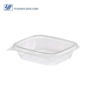 Biodegradable PLA Hinged Deli <b>Container</b> 8-32oz - Product Image 3
