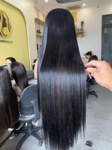 วิกผมแท้สีธรรมชาติเวียดนาม เรมี่แฮร์ แบบต่อผม เครื่องจักรเย็บสองชั้น ตรงธรรมชาติ - Product Image 2
