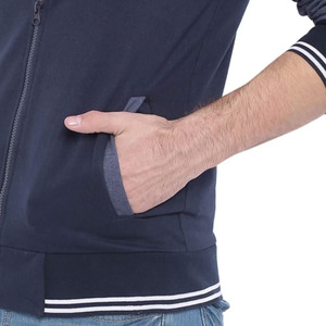 Hombres Casual Plain Chaqueta de Bombardero a prueba de viento para los hombres de ropa al por mayor de encargo precio barato de alta calidad chaqueta de bombardero para los hombres - Product Image 5