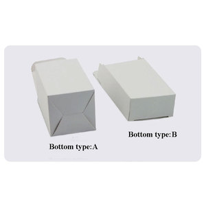 Caja de regalo de papel Kraft reciclado personalizable, jabón hecho a mano, cartón de embalaje, papel de aluminio blanco en blanco UV Advantage, envío de alimentos - Product Image 2