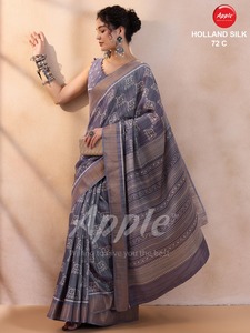 Tela de saris de seda holandesa Handloom Premium, colores a juego para cortinas elegantes y diseñadores, Sari de seda holandesa, saris lujosos - Product Image 2