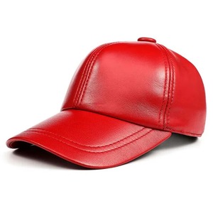 Gorra de béisbol de cuero personalizada, gran oferta, gorra de camionero, gorra deportiva con espalda de malla, logotipo impreso, directo de fábrica - Product Image 2