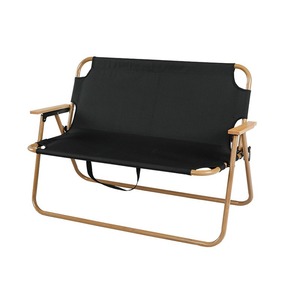 เก้าอี้พับอลูมิเนียมพกพาพับได้น้ำหนักเบากลางแจ้งสำหรับปิกนิกหาดทรายเก้าอี้ไม้ - Product Image 2