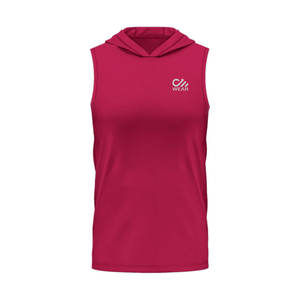 Wholesale OEM Service Latest Design Men <b>Sleeveless</b> <b>Hoodies</b> Made In Pakistan <b>Sleeveless</b> <b>Hoodies</b> - Product Image 5