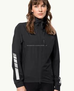 Nouvelle arrivée 2026, veste coupe-vent en polyester kaki respirante, long manteau trench pour femmes - Product Image 2