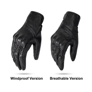 ถุงมือมอเตอร์ไซด์หนังแท้ใช้ได้ทั้งชายและหญิงถุงมือมอเตอร์ไซด์สำหรับแข่งรถมอเตอร์ไซด์ออกแบบโลโก้ได้ตามต้องการ - Product Image 6