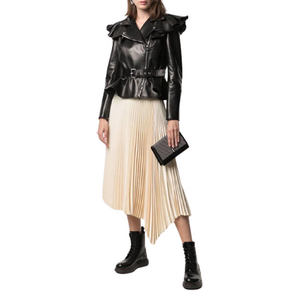 Veste en cuir d'hiver à la mode personnalisée pour femmes vestes pour hommes de grande taille pour dames - Product Image 5