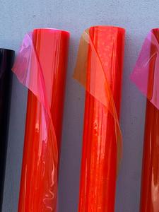 Wholesale Vibrant Colored Transparent PVC <b>Film</b> Rolls|Multi-Color Crystal Clear Plastic Vinyl Sheet|Premium Raw Material for Bags - Product Image 1
