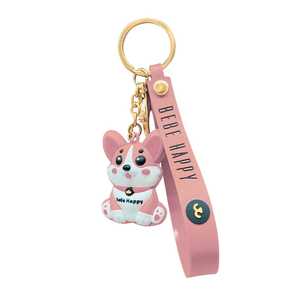 Llaveros con Portamonedas de Animales de Dibujos Animados en 3D Personalizados y Únicos - Goma Ecológica y Aleación de Zinc - Regalo Personalizado - Product Image 2