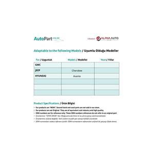 Engrenage de lève-vitre pour Hyundai Avante - Product Image 2