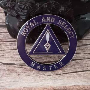 Insignia masónica de esmalte de plata de ley fina personalizada 2025 marca Fondo benevolente solapa ronpex 1921 - Product Image 6