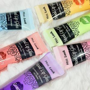Set de Brillo Labial Hidratante Miss Look de 6 Colores, con Cambio de Color por Temperatura, Sabor Frutal, Maquillaje Labial con Etiqueta y Logotipo - Product Image 5