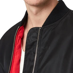Chaqueta Bomber Moderna de Diseño Inspirado en las Tendencias, Tela Suave al Tacto para Uso Casual en Todas las Temporadas - Product Image 4