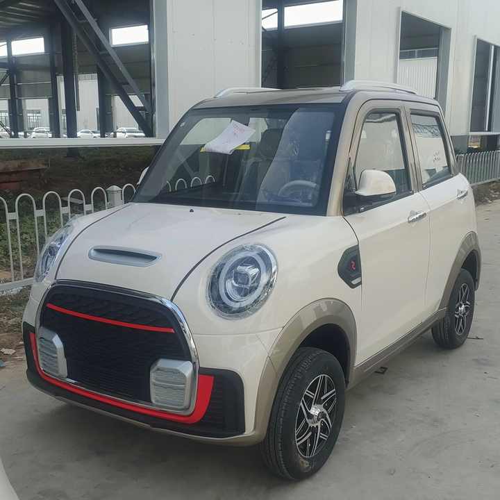 Mini Electric 4-Wheel Car Low-Speed Hybrid Moto Auto Motorized Cart 1000W 3000W Motors