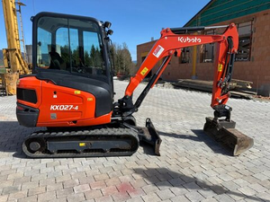 รถขุดขนาดเล็ก Kubota KX027-4 น้ำหนัก 2.7 ตัน เครื่องยนต์ดีเซล ระบบไฮดรอลิก แบบตีนตะขาบ พร้อมระบบ Powertilt และห้องโดยสาร ขาย - Product Image 5