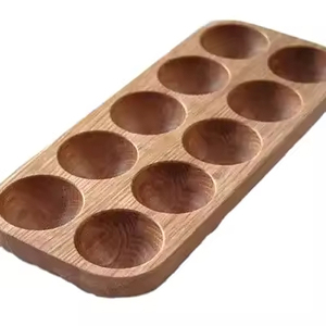 Stylish Look Rectangle Wooden <b>Egg</b> Holder Use for Restaurant Hot Selling Modern <b>Egg</b> Storage Tray Home Accessories - Product Image 4