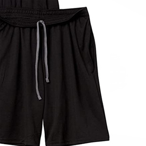 Haute qualité été hommes 100% Polyester Gym porter survêtement Shorts avec poche entraînement séchage rapide course pantalons courts pour hommes - Product Image 6