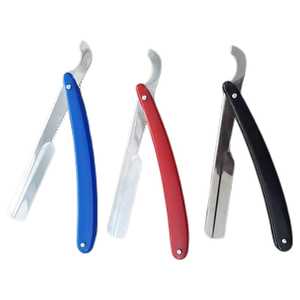 Herramientas de barbero de acero inoxidable para hombre, maquinilla de afeitar, mango plegable, fácil operación, el mejor estilo para el cuidado de la piel disponible - Product Image 3