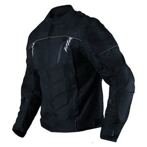 Veste de moto pour homme, vêtement de sport léger, coupe-vent, taille plus, veste en textile avec panneaux d'air amovibles - Product Image 2