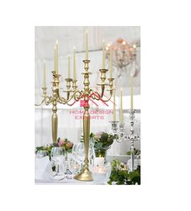 เชิงเทียนโลหะสูงสำหรับตกแต่งในบ้านในร่มและกลางแจ้งเชิงเทียนสำหรับงานแต่งงาน - Product Image 4