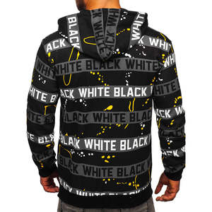 Sweatshirts à capuche surdimensionnés pour hommes, sweatshirts à sublimation, sweatshirts à capuche en polyester, sweatshirts en polaire pour l'hiver, pull à capuche imprimé personnalisé - Product Image 2