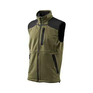 Unisex 2,0 Softshell Chaleco de caza bosque impreso jóvenes deportes al aire libre desgaste al por mayor - Product Image 5