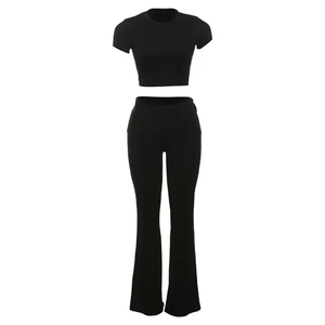 Sweat-shirt à capuche court à motif papillon personnalisé pour femmes, tenue de jogging 2 pièces, vêtements de sport pour femmes - Product Image 5