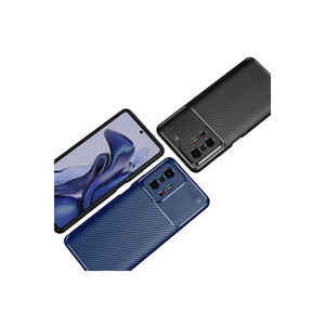 Étui en silicone noir premium ASMA pour Xiaomi Mi 11T Pro 5G, coque arrière fine et souple bleu marine, protection pour téléphone portable - Product Image 2