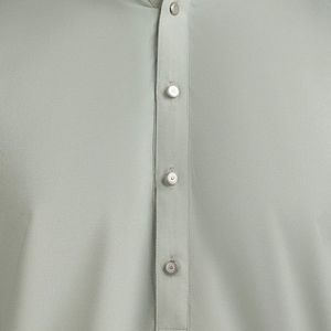 ชุดเสื้อผ้าผู้ชายสีเทาอ่อน ชัลวาร์ คามีซ ดีไซน์เนอร์ ชุดปากีสถานสำหรับผู้ชาย คุณภาพสูง เสื้อคุर्ตา ปاجามา ชุดพื้นเมืองสำหรับงานพิธีการ - Product Image 4