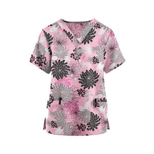 Vêtements de travail pour infirmières et médecins en tissu tissé écologique en gros, blouses de travail pour hôpital, chemises de travail pour infirmières - Product Image 1