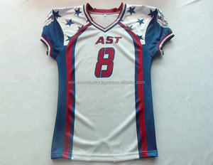 Meilleurs derniers maillots de football américain respirants de haute qualité et ensemble d'uniformes 2 pièces - Product Image 1